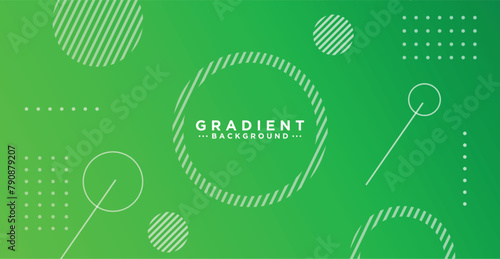 Colorful gradient geometric shape background