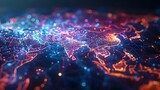 Asia's Digital Pulse: A Network Symphony. Concept Technology Trends, Digital Innovation, Asian Markets, Network Connectivity, Creative Solutions