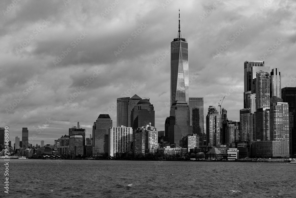 New York City black and white architecture photography