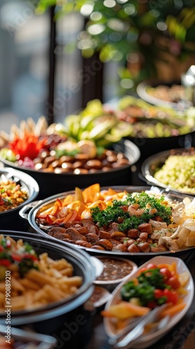 Delicious Buffet Spread, Catering Food Display © Simone