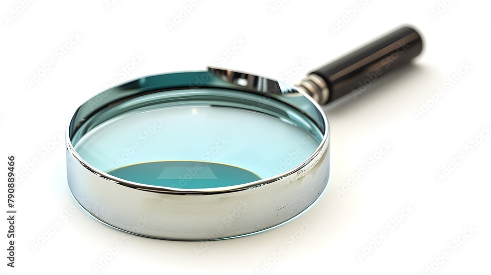 Magnifying Glass Icon Focusing on Tiny Detail for Search,Focus,and Analysis Magnifying Glass Icon Focusing on Tiny Detail for Search,Focus,and Analysis