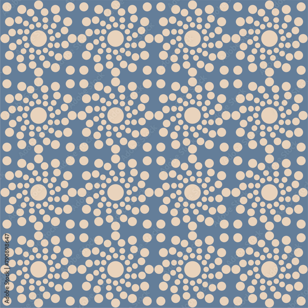 Seamless pattern with polka dot circles vector artistic print for textile paper decor wallpaper background endless creative art Seamless pattern with polka dot circles vector artistic print for textile paper decor wallpaper background endless creative art