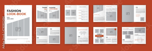 Fashion Look Book portfolio Brochure