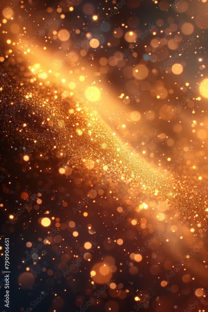 Obraz premium Light gold background with glitter