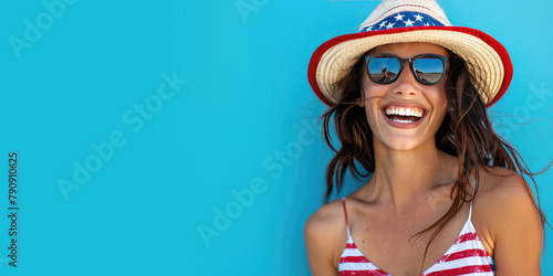 Young Woman Dressed on a Re...