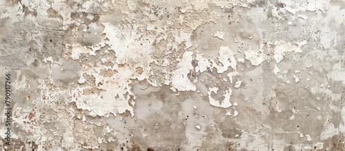 A peeling wall with old paint