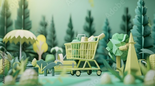 Consumers Driving Market Demand for Green Solutions: An Image of Green Consumerism photo