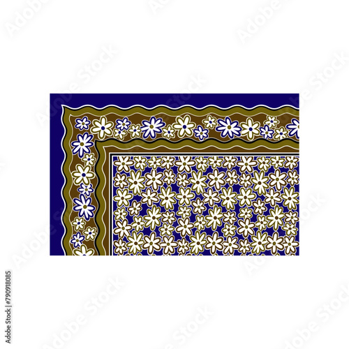 bedsheet design digital art use hand work and digital printing