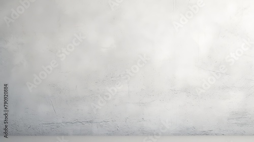 Vintage White Plaster Wall Texture: Abstract