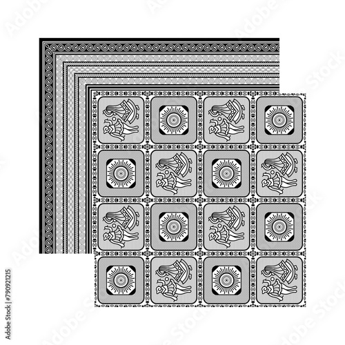 bedsheet design digital art use hand work and digital printing