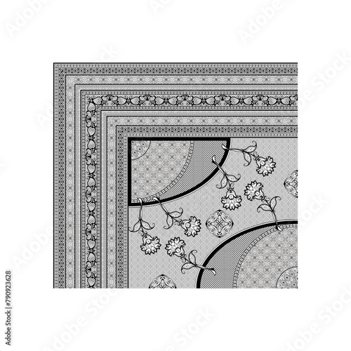 bedsheet design digital art use hand work and digital printing