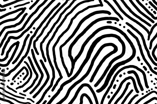 abstract topographic vector lines 