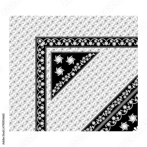 bedsheet design digital art use hand work and digital printing
