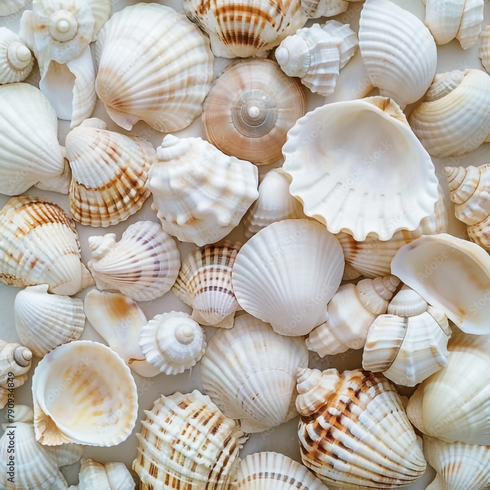 sea shells background