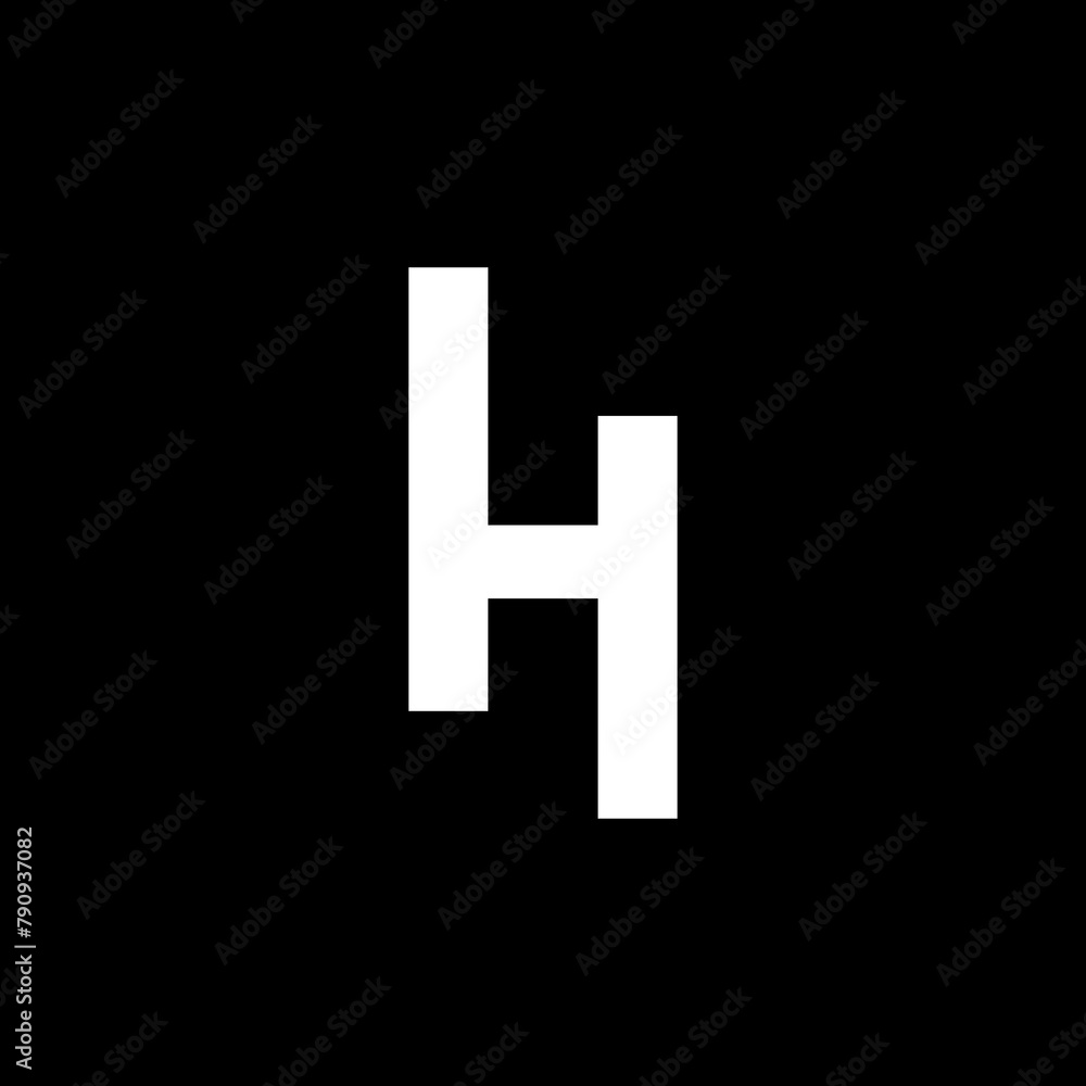 H business company letter logo design H business company letter logo design