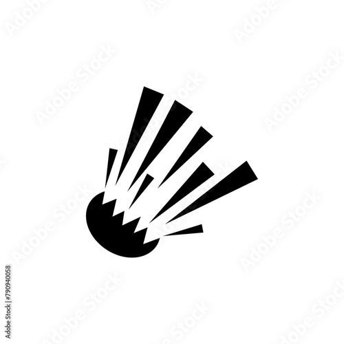 Explosion Blast flat vector icon. Simple solid symbol isolated on white background. Explosion Blast sign design template for web and mobile UI element