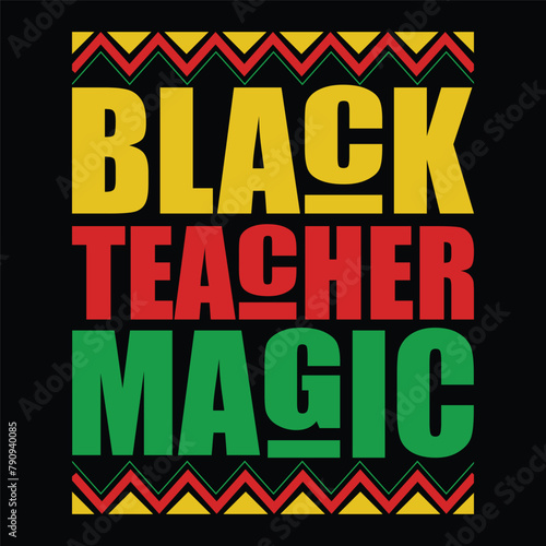 black teacher maglc