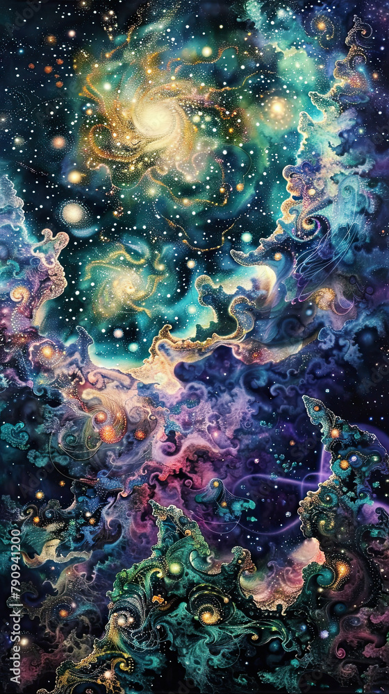 Interstellar Cosmic Ballet Celestial Tapestry Interstellar Cosmic Ballet Celestial Tapestry