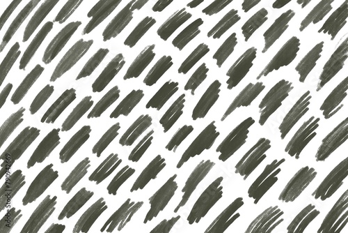 horizontal background of black brush or marker strokes on a white background