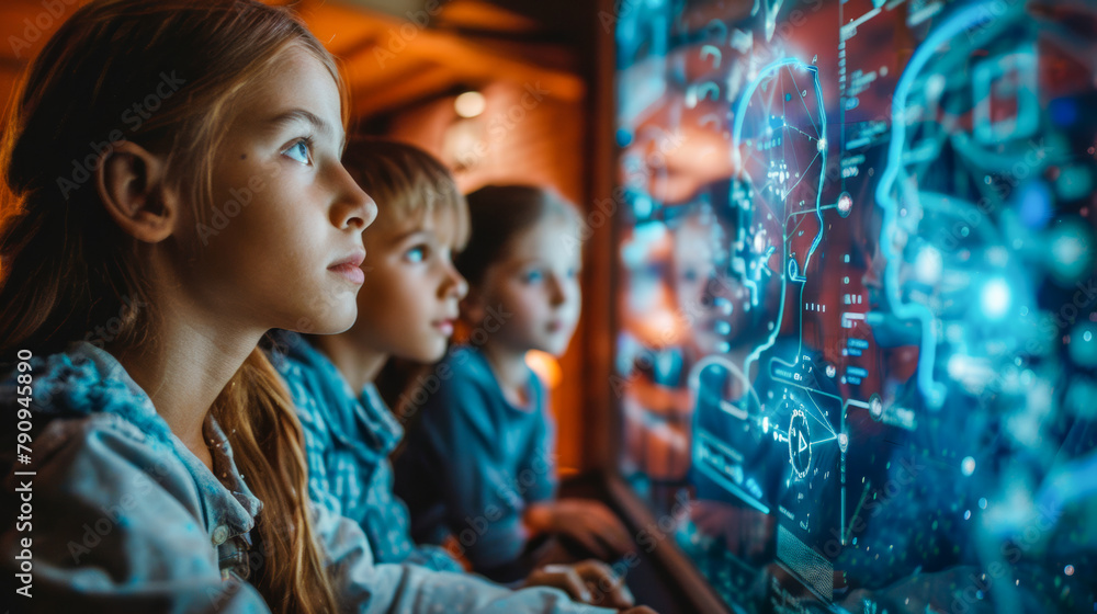 Tech-Savvy Learning: Kids Engaged in Futuristic Education Tech-Savvy Learning: Kids Engaged in Futuristic Education