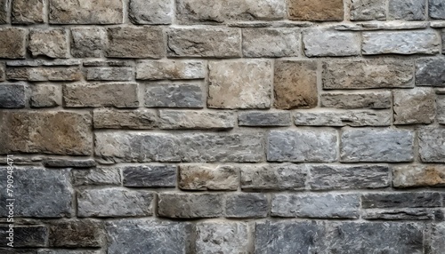 Ancient Strength: Detailed Stone Wall Texture for Timeless Designs" Stone brick background