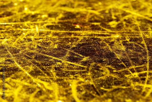 gold and black photo background made of gold foil