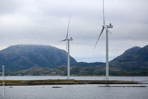 Wind turbines, Norway