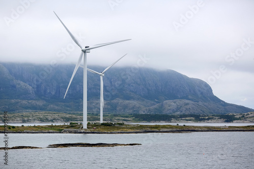 Wind turbines, Norway