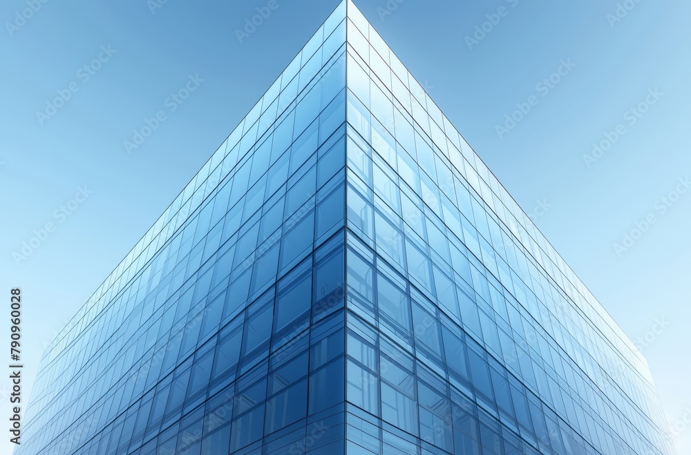 Obraz premium Modern urban commercial buildings