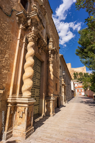 conventual church of the Augustinian nuns, Almansa, Albacete province, Castilla-La Mancha, Spain