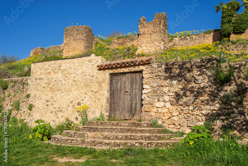 castle ruins, Riópar Viejo ,Albacete province, Castilla-La Mancha, Spain