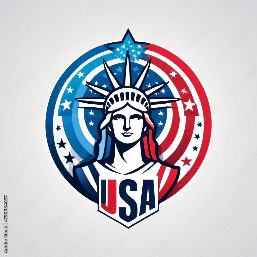Artistic Representation of the Fourth of July: A U.S. Independence Day Festivity Artistic Representation of the Fourth of July: A U.S. Independence Day Festivity