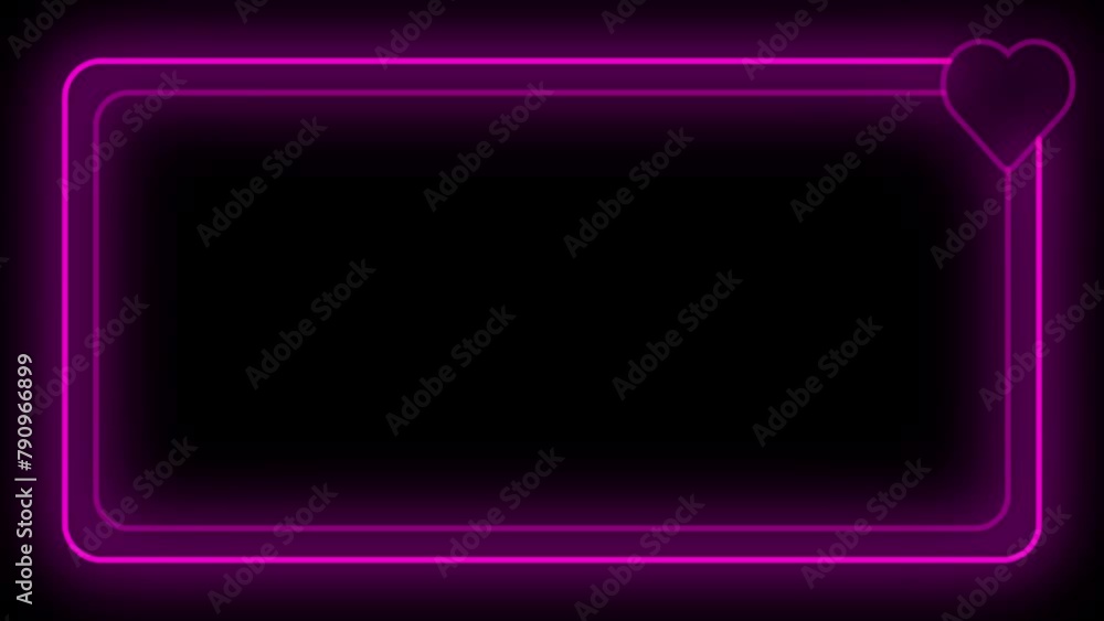 heart frame background animation heart frame background animation