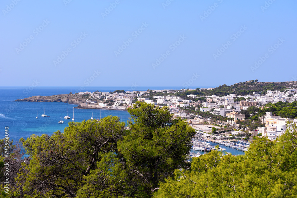 Fototapeta premium glimpse of Santa Maria di Leuca Puglia Italy