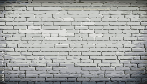 White brick wall as a background