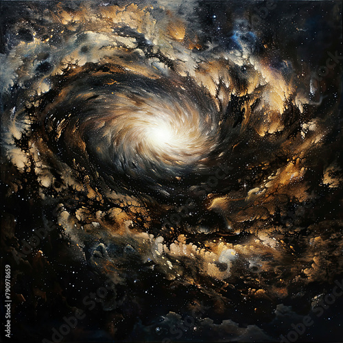 Cosmic Opus Monumental Fine Art Painting on a Grand Scale