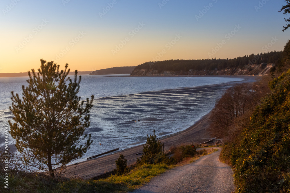 Gravel Road to Mabana Beach Camano Island Gravel Road to Mabana Beach Camano Island