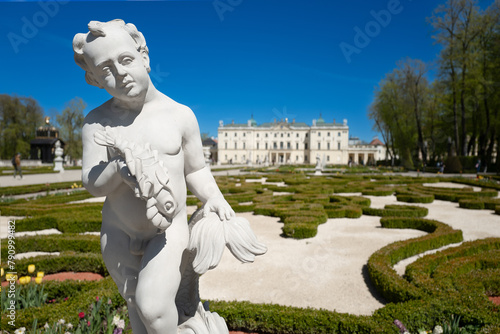 2023-05-02; Branicki Palace and park in Bialystok, Poland