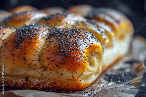  Mouth-watering tasty Poppy seed roll photo