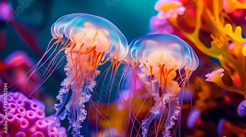 jellyfish in aquarium © David