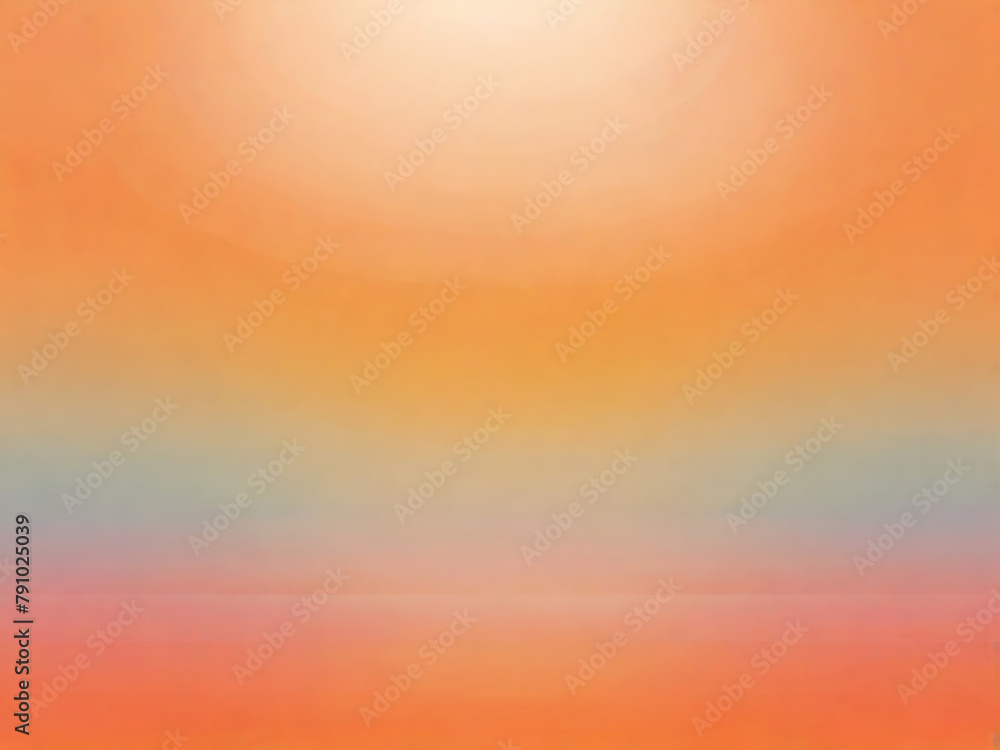 orange gradient waves, noise, abstract background of orange folds and lines , AI generated