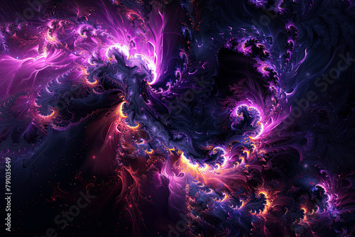 Abstract Space Neon Cosmos Crazy Space Background