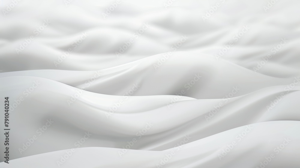 Naklejka premium Elegant white silk fabric texture