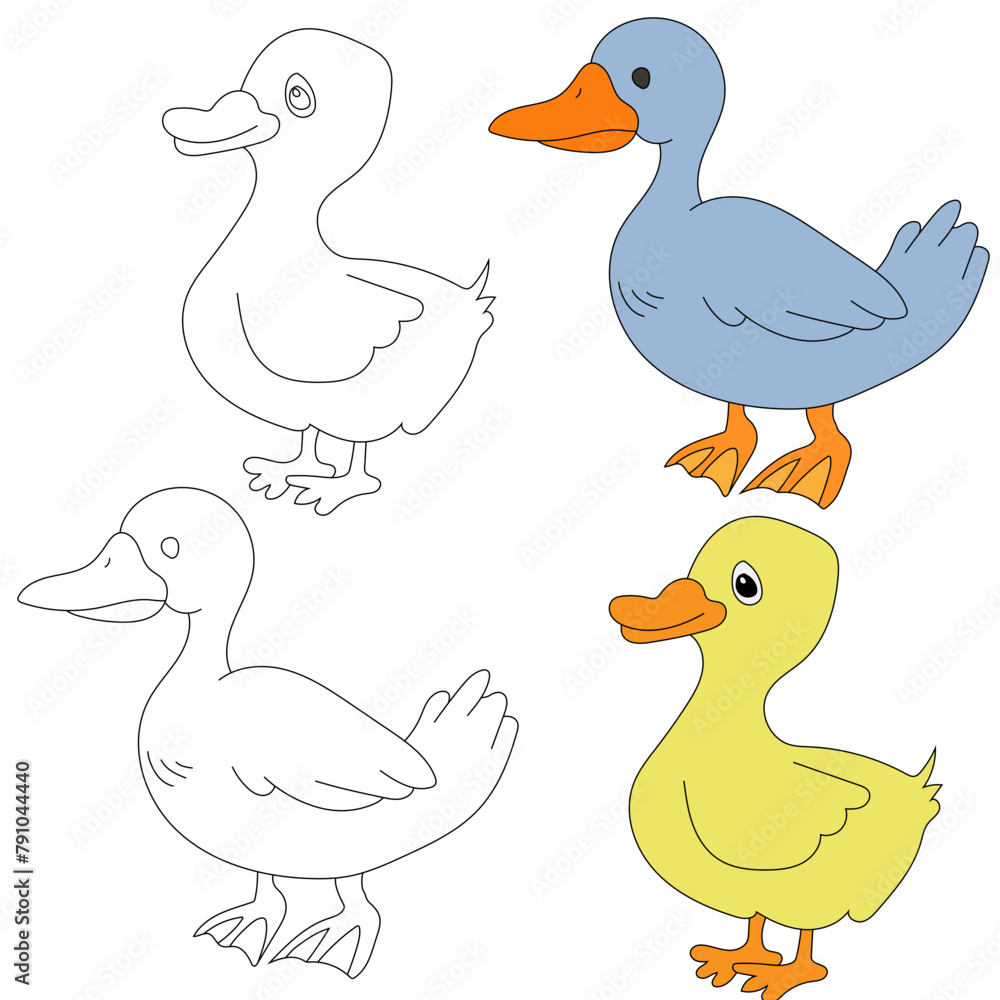 Cute Little Bird Clipart Flat Design. Bird Vector Flat Illustration Cute Little Bird Clipart Flat Design. Bird Vector Flat Illustration