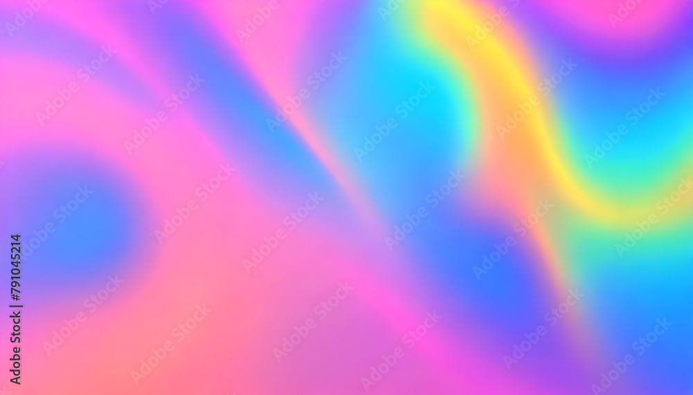 Fototapeta premium Abstract trendy holographic background