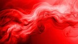 Vibrant red smoke swirl on dark backdrop. Ideal for advertising, abstract art themes, events like Valentine’s Day, and environmental awareness campaigns.red  smoke background