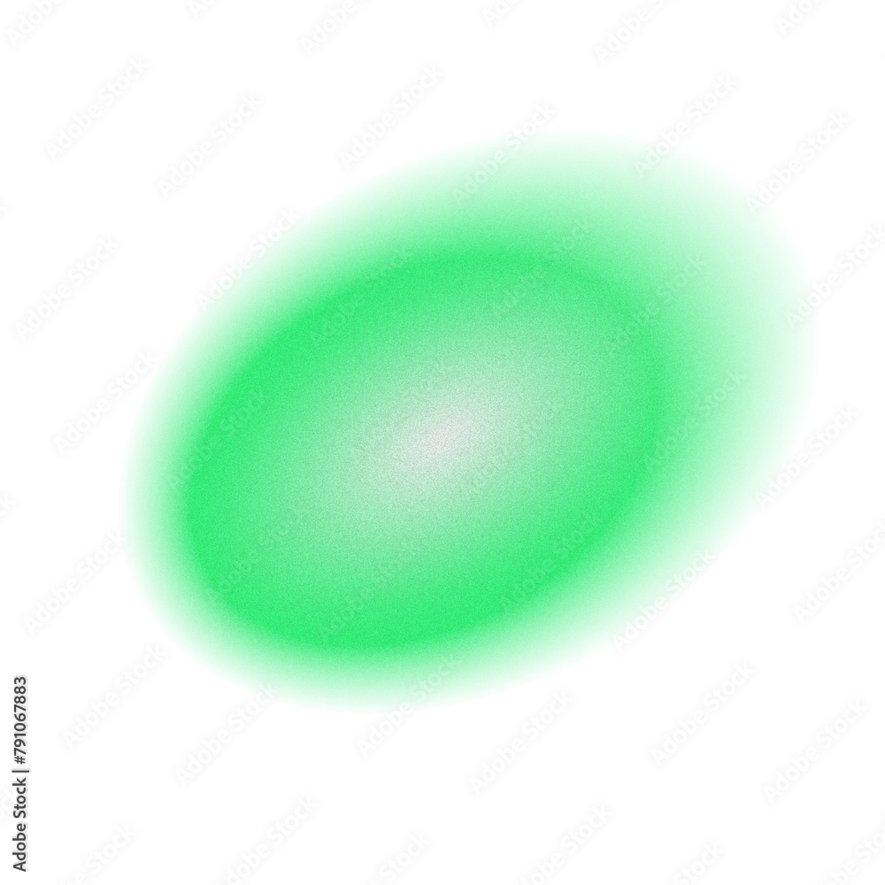 Green shape gradiente noise