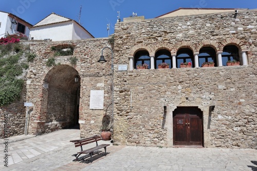 Obraz na płótnie Termoli - Porta Nuova da Belvedere alla Torretta w salonie