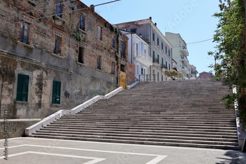 Termoli - Scalinata del Folklore da Via Aubry photo