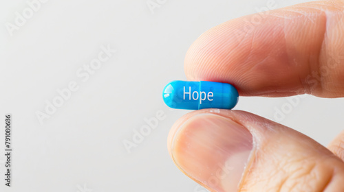 Pill of Hope: Holding onto Positivity. Generative AI
